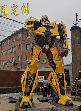 工业风铁艺金属机械餐厅酒吧模型