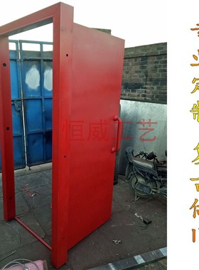 工业风机械铁艺集装箱推拉门摆件