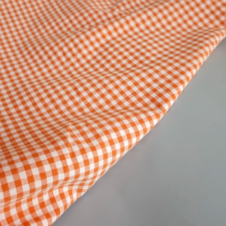 水洗棉布料色织格子纯棉布料亲肤可做服装床品门帘等全店满20包邮 - 图3