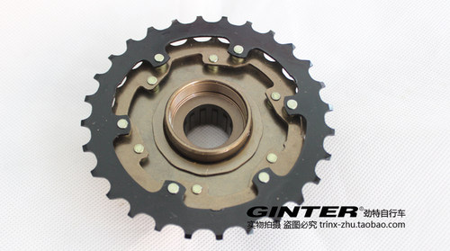 喜玛诺SHIMANO TZ21 自行车飞轮7速21速塔轮飞轮山地车飞轮变速轮 - 图3