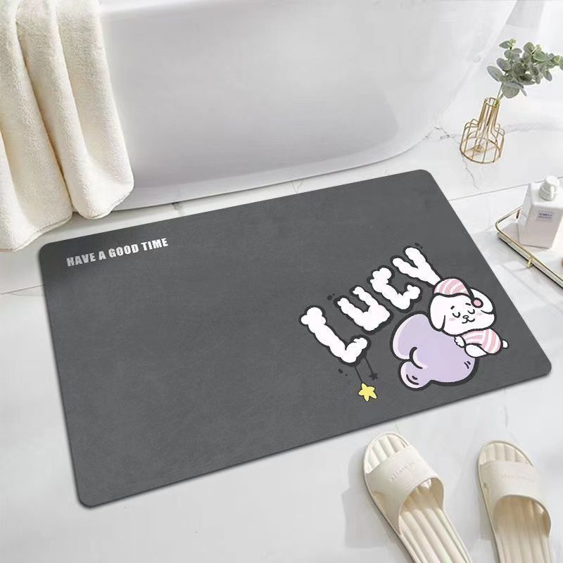 硅胶材质吸水防滑速干家用卫生间门垫浴室防滑垫卧室门洗漱台地垫,淘宝优惠券,粉丝福利购,淘宝优惠卷