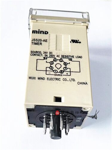 原装MIND明达时间继电器JSS20-AE  JSS20-AF DC24v AC220v - 图0
