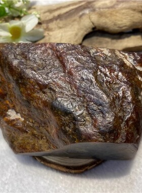 黄白河磨玉原石析木和田玉籽料