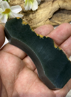 析木原石籽料黄白老玉