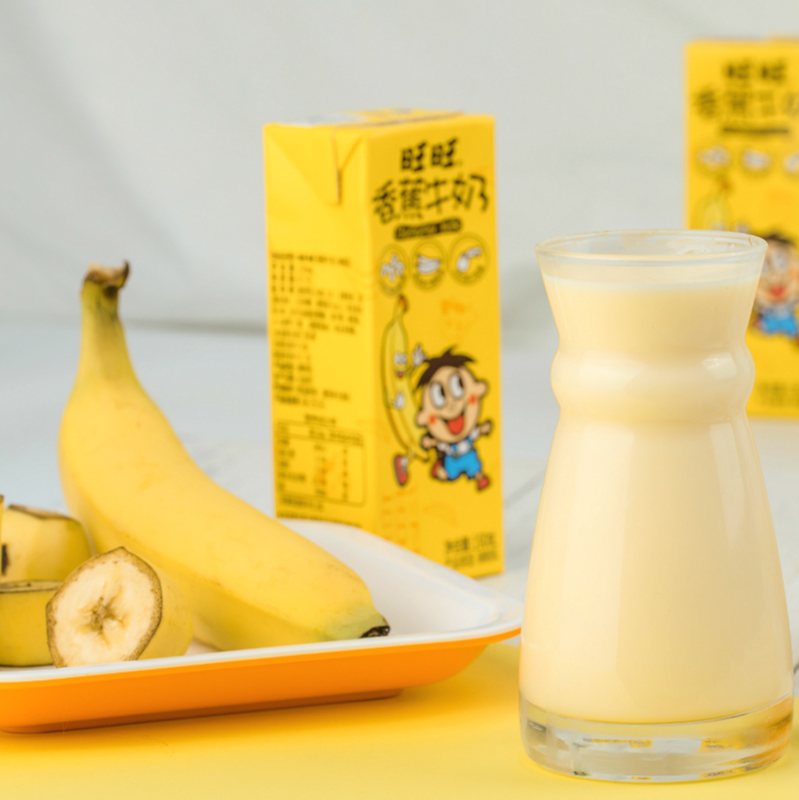 旺旺190ml*12香蕉牛奶 旺旺食品含乳饮料
