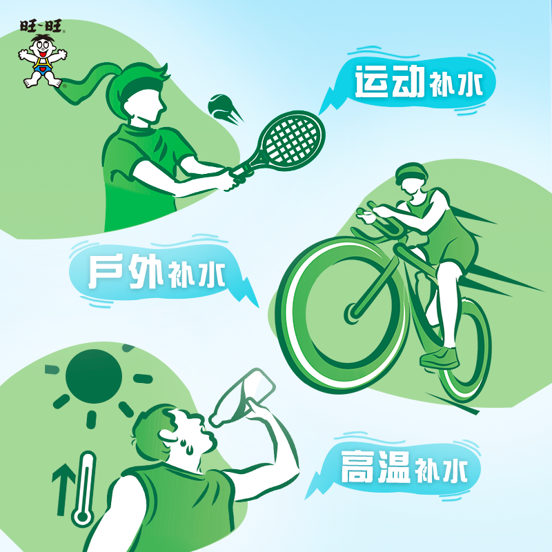 旺旺荟动电解质饮料500ml芦荟味0糖0脂运动健身出游补水瓶装饮品,淘宝优惠券,粉丝福利购,淘宝优惠卷