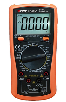 vc890d 胜利万用表
