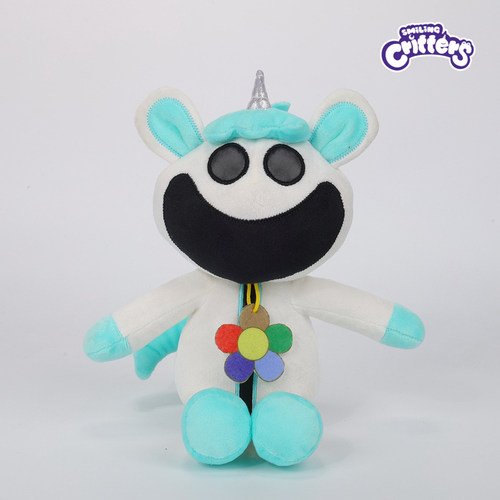 Smiling Critters微笑的小动物毛绒玩具游戏周边公仔手办猫兔熊象 - 图2