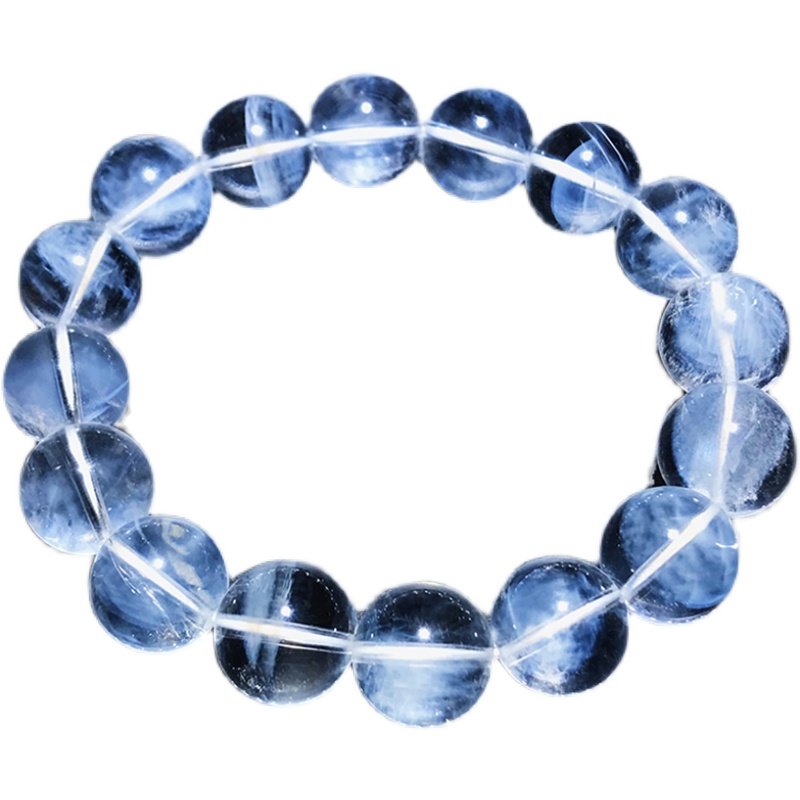 收藏级天然蓝针手链吊坠异象白水晶多圈手串蓝兔毛圆珠幽灵蓝针石,淘宝优惠券,粉丝福利购,淘宝优惠卷