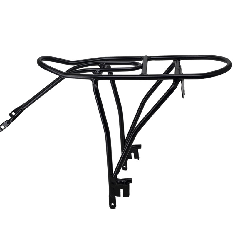 20寸折叠自行车后座架铝合金尾架p8后货架长途旅行后行李衣架 - 图3