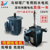 Cooling tower motor Shenzhen Weipeng motor blower Dongguan Giants 1 5KW8 grade pure copper waterproof half-axis motor