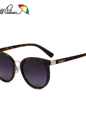 花雨伞时尚风圆脸女士偏光眼镜