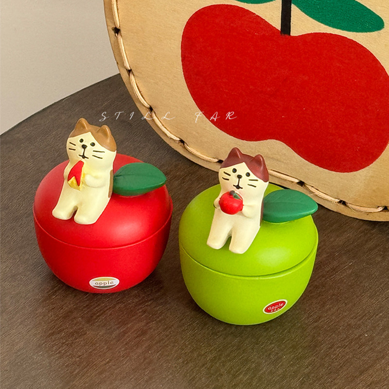 STILL【苹果小猫】可爱香薰蜡烛卧室创意礼盒送朋友圣诞生日礼物,淘宝优惠券,粉丝福利购,淘宝优惠卷