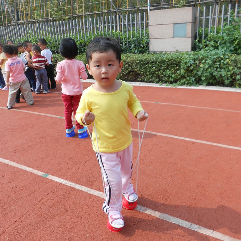 儿童踩高跷幼儿园亲子户外运动玩具小孩平衡感统训练器材家用游戏-图1