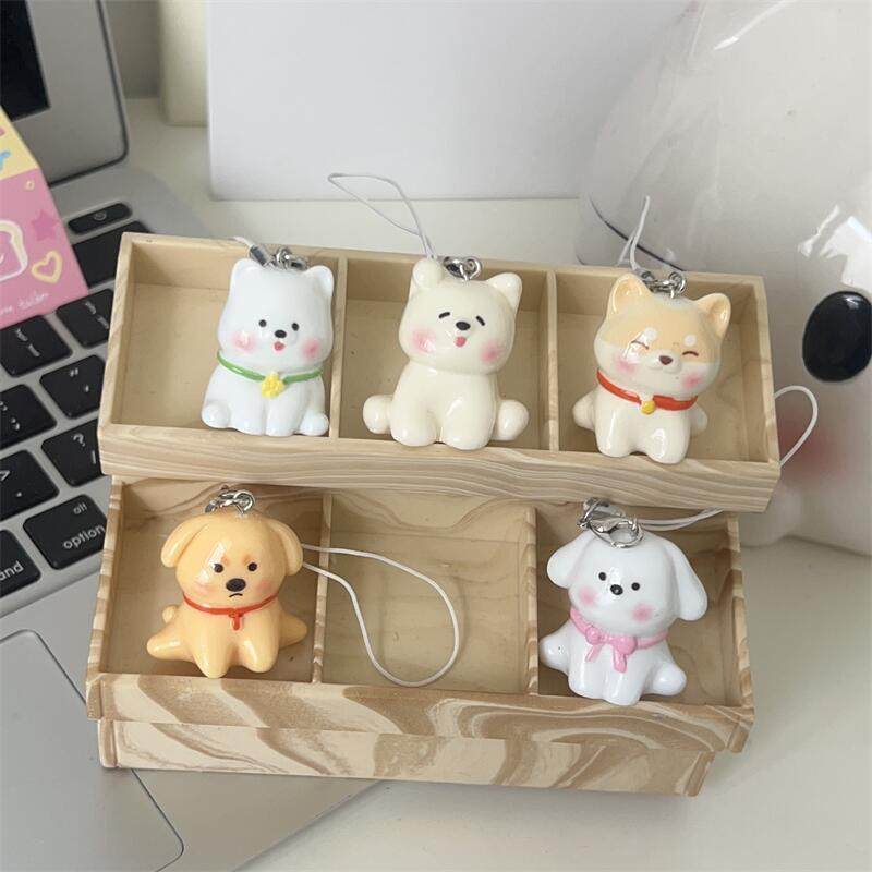 精致立体坐姿小狗手机绳可爱软萌柯基狗钥匙链包挂件情侣闺蜜礼物,淘宝优惠券,粉丝福利购,淘宝优惠卷
