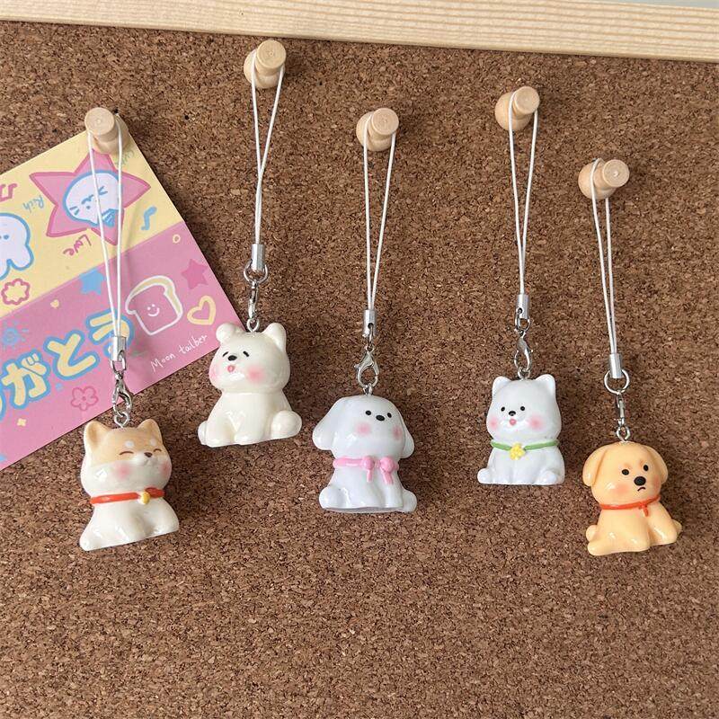 精致立体坐姿小狗手机绳可爱软萌柯基狗钥匙链包挂件情侣闺蜜礼物,淘宝优惠券,粉丝福利购,淘宝优惠卷