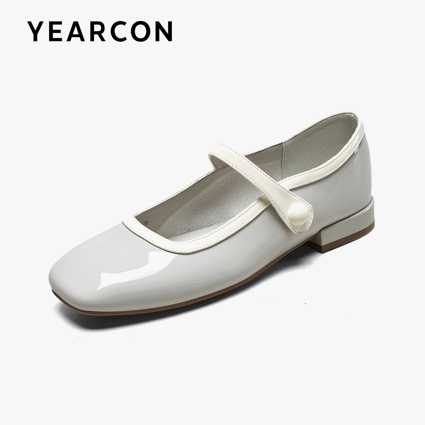 意尔康玛丽珍小香风鞋女2026款春浅口粗跟平底单鞋配裙子芭蕾鞋,淘宝优惠券,粉丝福利购,淘宝优惠卷