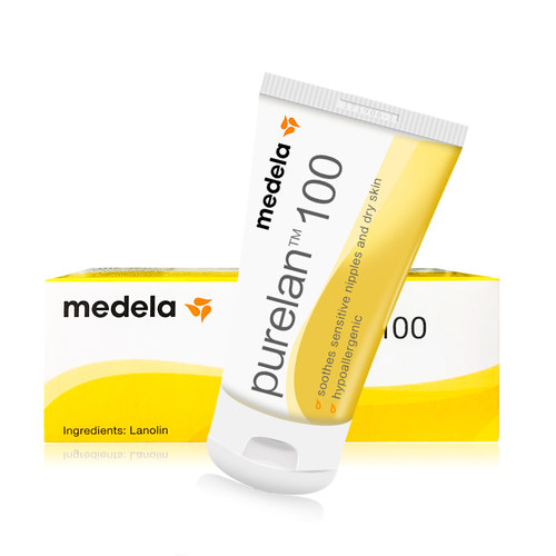 瑞士原装进口 美德乐Medela 乳头龟裂膏 纯羊脂膏  37g - 图0
