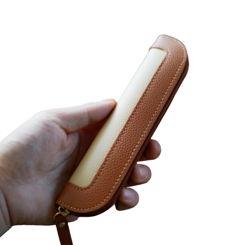 原创笔袋便携小容量迷你小众简约钢笔保护套收纳文具袋笔盒文具盒,淘宝优惠券,粉丝福利购,淘宝优惠卷