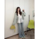 L009 ຄວາມຍືດຍຸ່ນສູງ Super Soft ເລັກນ້ອຍ flared jeans ບາງ