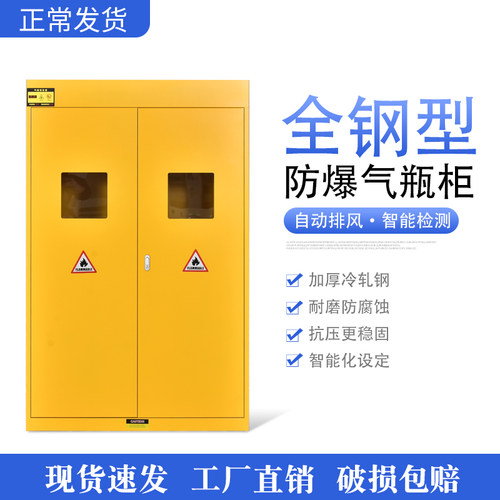 工业防爆柜化学品安全柜危化品防火柜气瓶柜液化气乙炔报警 - 图1