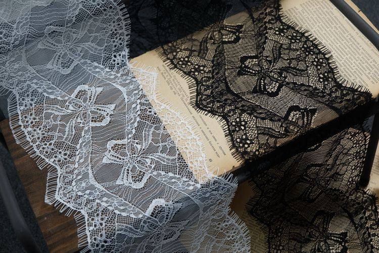 宽15CM1条长3米手工DIY服饰辅料 精美蝴蝶结睫毛蕾丝花边面料布料,淘宝优惠券,粉丝福利购,淘宝优惠卷