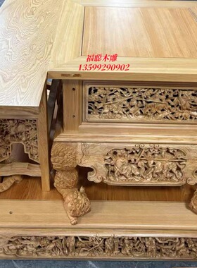厂家直销桧木轿闽南游神轿