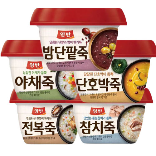 不倒翁3盒蜂蜜南瓜粥羹285克速食懒人方便食品韩国进口营养早餐粥 - 图3