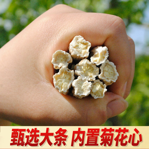 桔梗中药材500g 桔梗干新货 桔梗茶内蒙桔梗根佶梗干桔梗桔梗片 - 图1