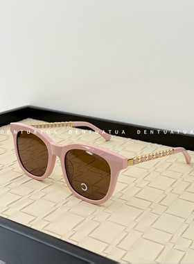 DENTUATUA 派对里的贵气开关！26ss方框金字遮阳太阳眼镜墨镜男女