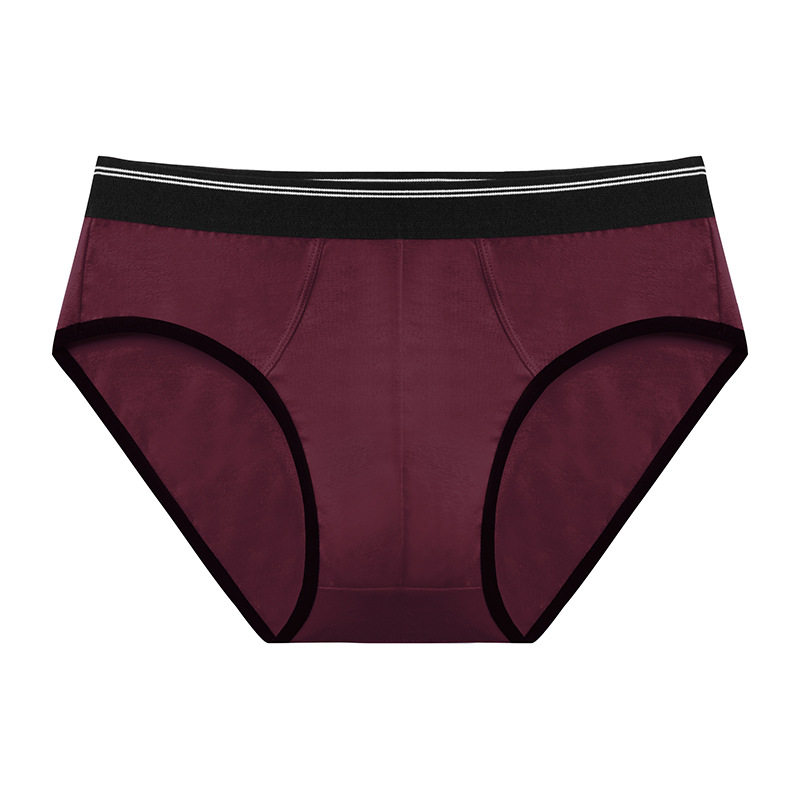 男士三角内裤性感短裤头男式纯色简约男生大码中腰纯棉全棉底裤,淘宝优惠券,粉丝福利购,淘宝优惠卷
