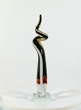 欧式风淄博博山玻璃手工创意摆件