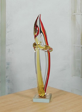 淄博琉璃电视柜欧式风创意摆件