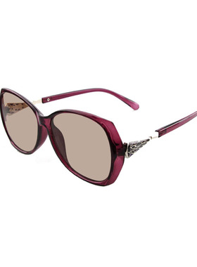 水晶墨镜女款中老年人水晶