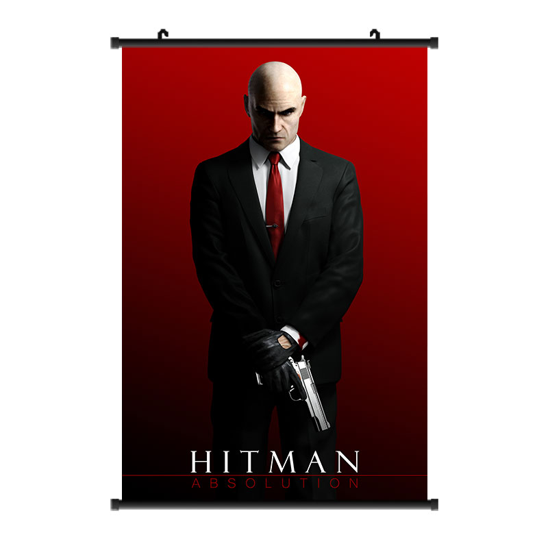 杀手2游戏周边海报挂画 Hitman 2装饰画墙纸 杀手47寝室网吧壁画6