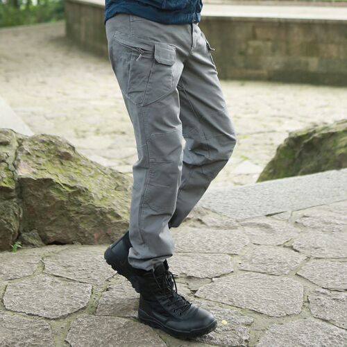 春夏IX7战术裤男修身弹力宽松9军迷作训裤户外工装裤直筒作战裤 - 图2