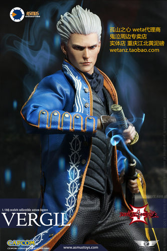 Asmus Toys 鬼泣 恶魔猎人 维吉尔 vergil 兵人  现货 - 图0