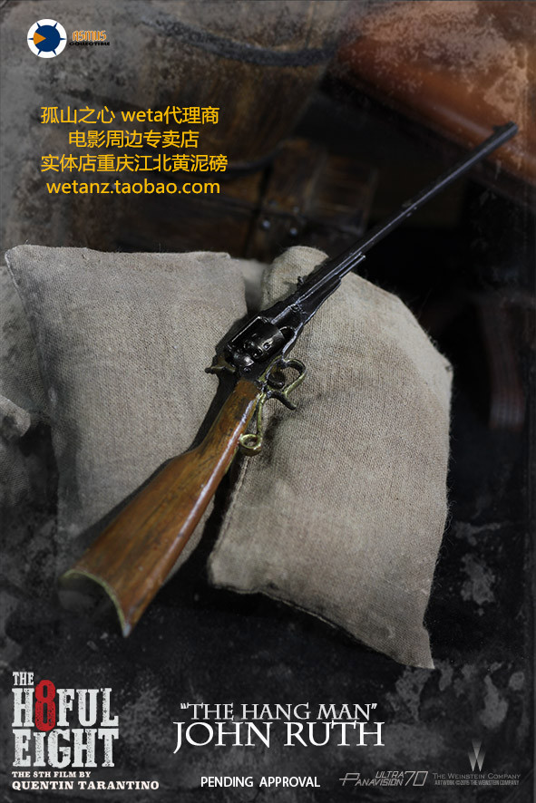 Asmus八恶人 The Hateful 8约翰鲁斯刽子手兵人现货包邮-图3