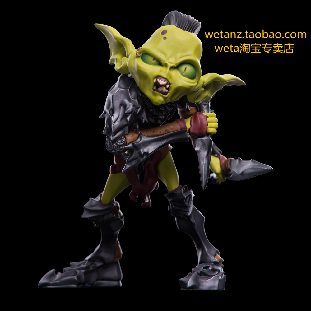 Weta指环王Q版MINI EPICS MORIA ORC摩瑞亚兽人 2017SDCC手办-图0