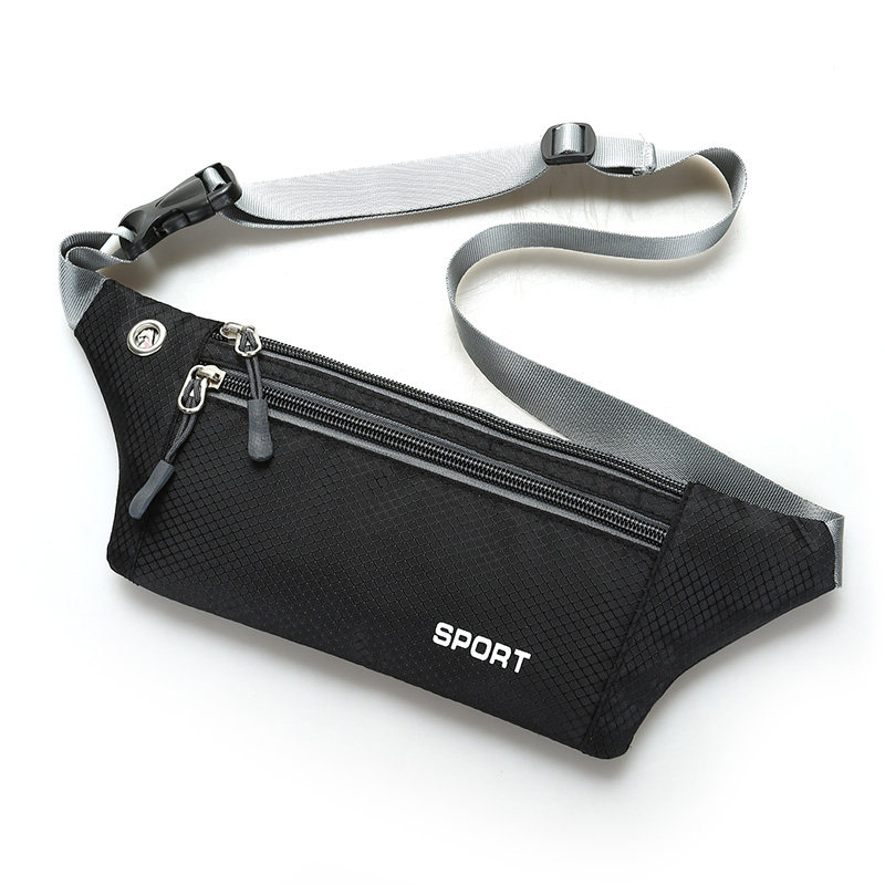 Fashionable multifunctional waterproof close-fitting casual sports waist bag