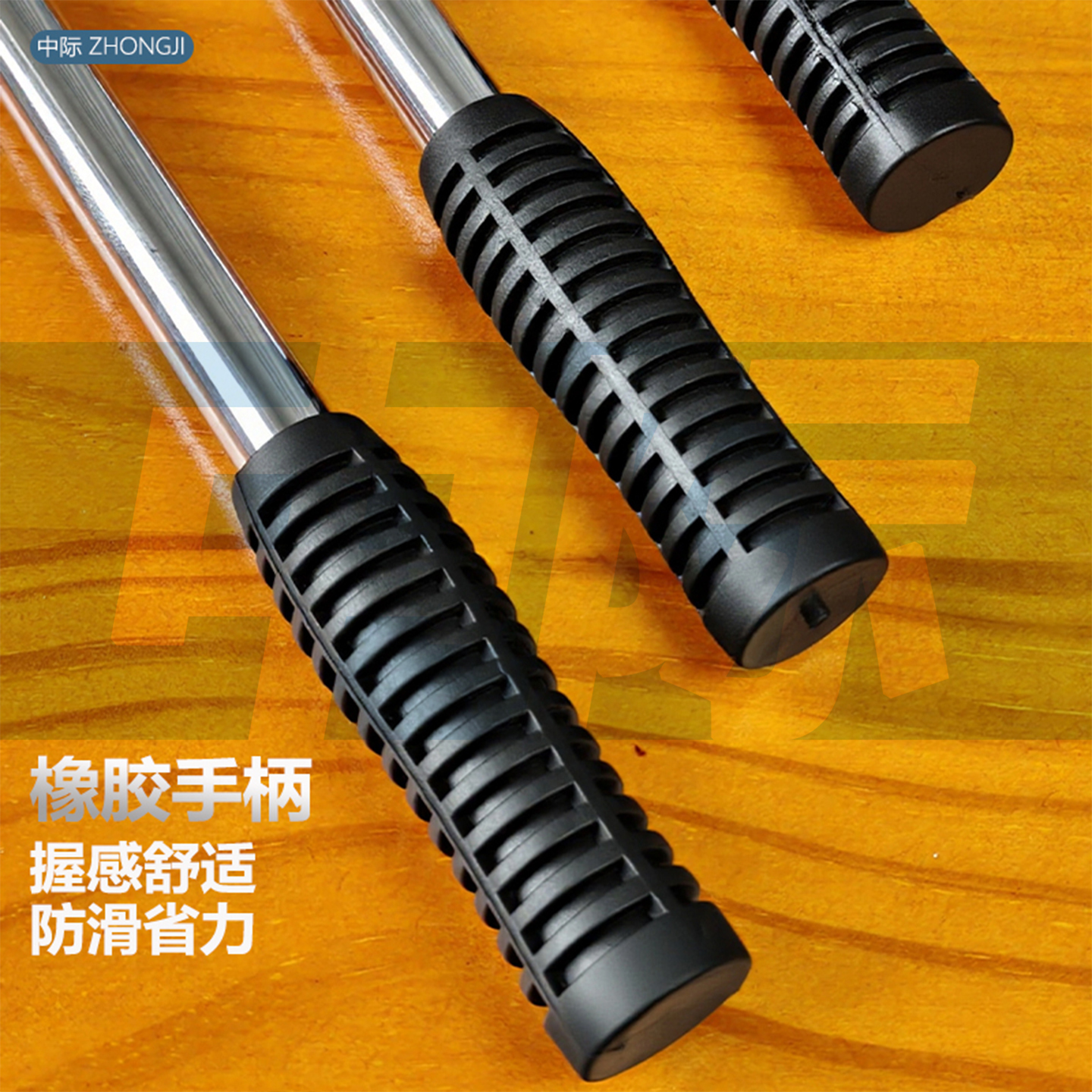 实心一体加长杆L型轮胎扳手套筒扳手汽车轮胎扳手17/19/21/23/24 - 图3