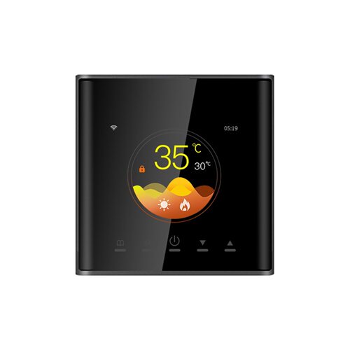 acmelec电水地暖热温控器控制器开关智能TFT彩屏面板Wi-Fi远程app - 图3