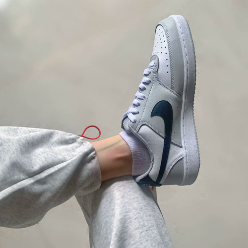 耐克/Nike Court Vision Low 男子灰白复古低帮板鞋 HV0927-097 - 图2