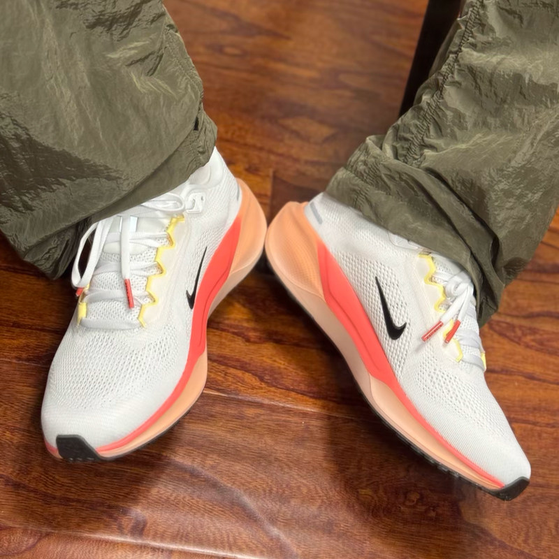 耐克/Nike Air Zoom Pegasus 41 白橙男款低帮复古跑鞋IB6656-108,淘宝优惠券,粉丝福利购,淘宝优惠卷