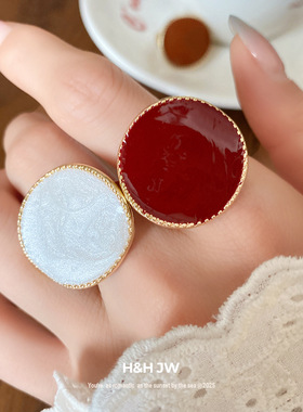 不规则圆形简约时尚项链法式复古小众百搭锁骨链轻奢感项饰女