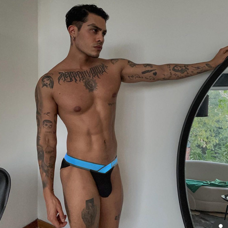 PUMP! V腰带三角裤性感高开叉内裤男莫代尔低腰提臀U凸运动包臀裤,淘宝优惠券,粉丝福利购,淘宝优惠卷