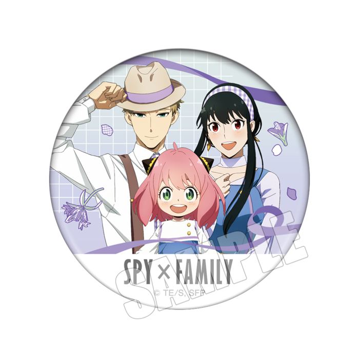 间谍过家家SPY FAMILY周边吧唧日本动漫福杰铁底徽章次元挂件胸章 - 图3