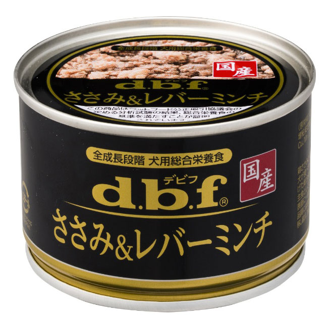 日本原产 dbf大罐狗罐头营养湿粮鸡胸肉奶酪牛肉羊肉软骨成犬150g - 图1