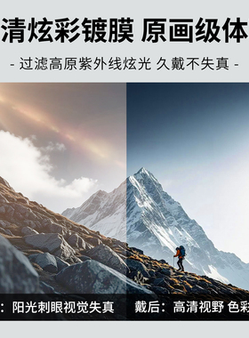 专业户外徒步护目镜男款防风沙