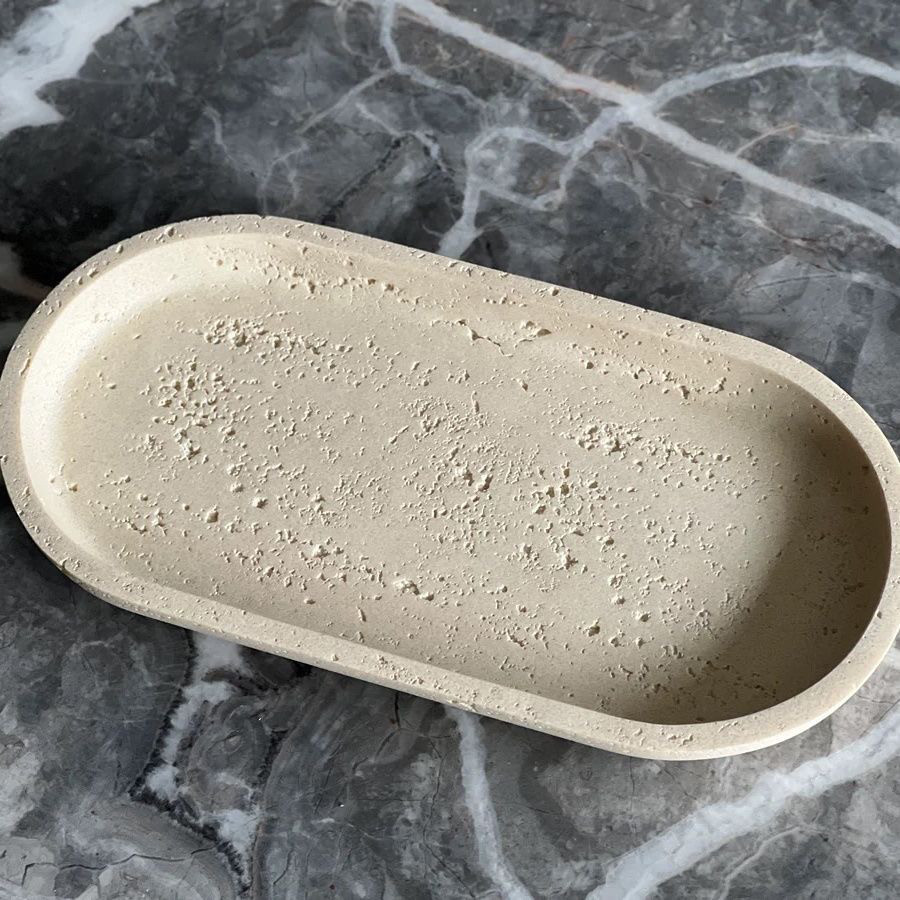 洞石洗手台托盘浴室洗手间卫生间水杯漱口杯洗漱台置物架台面托盘,淘宝优惠券,粉丝福利购,淘宝优惠卷